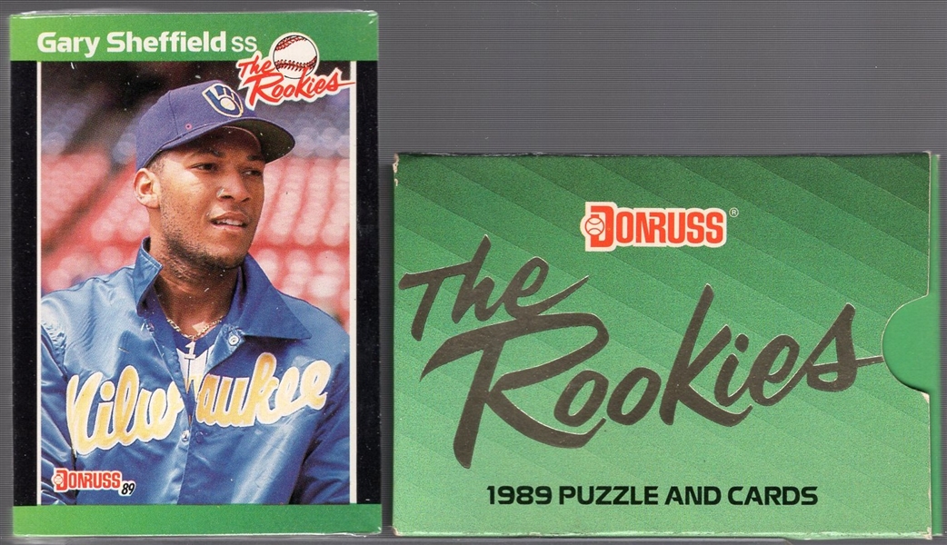 1989 Donruss “The Rookies” Bsbl.- 1 Factory Sealed Set of 56 Cards- Ken Griffey, Jr. RC!