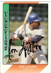 Autographed 1991 Pacific Senior League Bsbl. #63 Ron LeFlore, Tropics