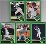 1992 Fleer Bsbl. “Team Leaders” Bsbl.- 6 Asst., 5 Diff. Cards
