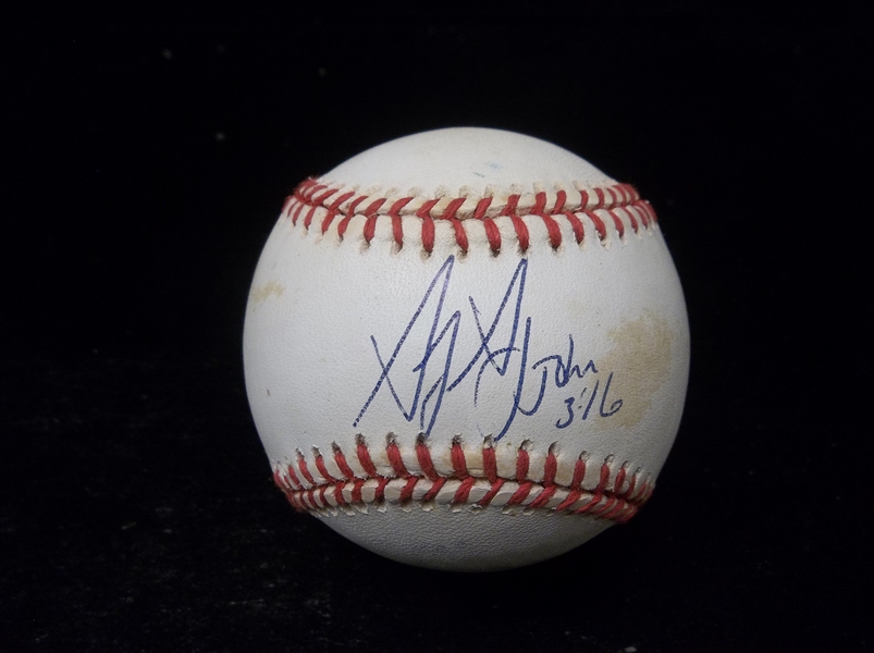 Autographed Greg Gagne Official AL MLB Baseball