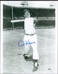 Autographed Al Kaline Detroit Tigers MLB B/W 8” x 10” Photo- JSA Certified