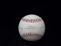 Autographed George “Shotgun” Shuba Voit “Major League” Baseball