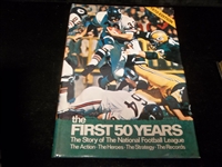 1970 The First 50 Years: The Story of the National Football League 1920-1969 by Simon & Schuster