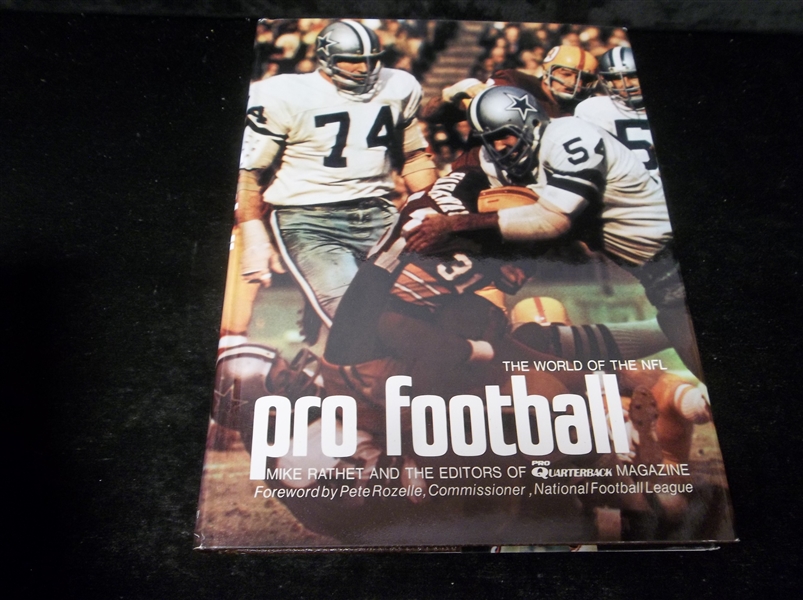 1972 Pro Football: The World of the NFL by Mike Rathet and the Editors of Pro Quarterback Magazine