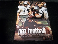 1972 Pro Football: The World of the NFL by Mike Rathet and the Editors of Pro Quarterback Magazine