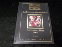 1995 Sports Illustrated Presents “A Super Season: S.F. 49ers 1994-95” Leatherette Cover- #15245