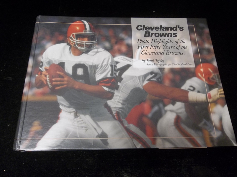 1999 Cleveland’s Browns: Photo Highlights of the First Fifty Years of the Cleveland Browns by Paul Tepley