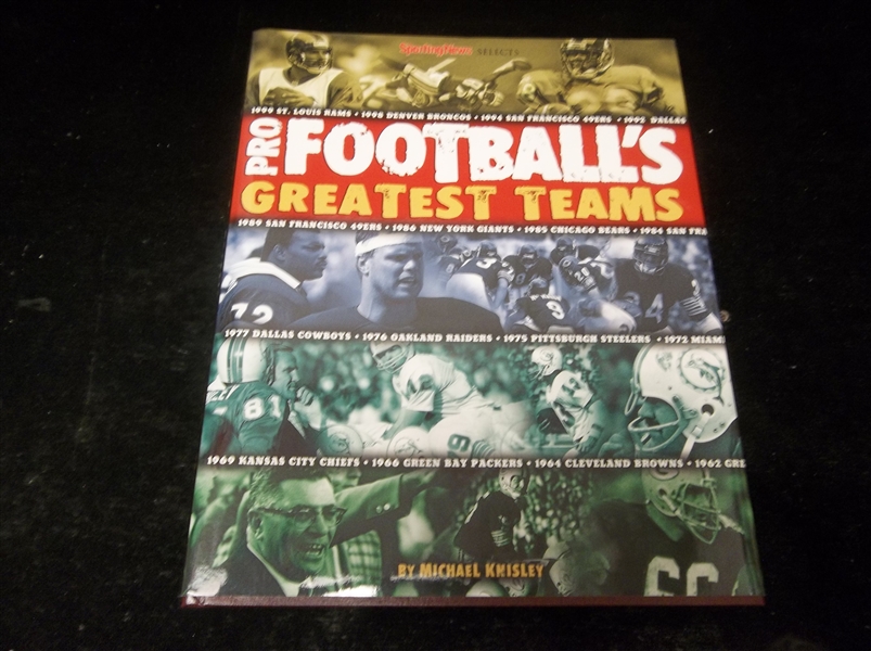 2002 Sporting News Pro Football’s Greatest Teams by Michael Knisley