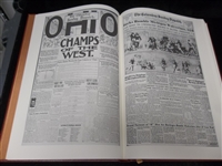 2007 The Greatest Moments in the History of Ohio State Football Reprinted From The Columbus Dispatch by Easton Press