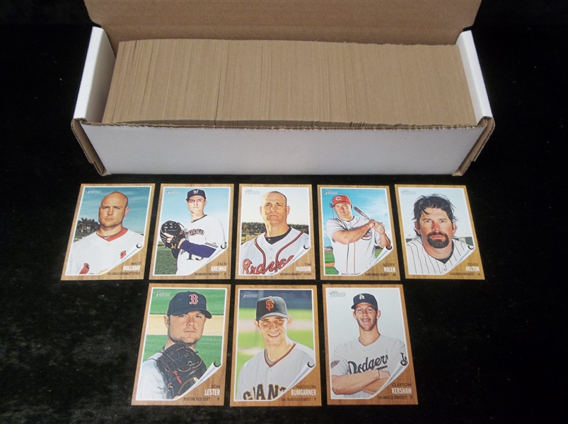 2011 Topps Heritage Bb- Approx. 425 Asst.