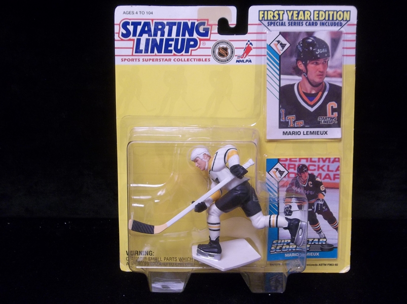 1993 Kenner SLU Hockey- Mario Lemieux, Penguins