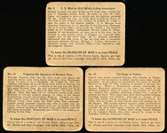 1939 Gum Inc. “Horrors of War” (R69-1)- 3 Diff.