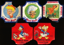 1940’s-50’s? Bread Labels- 5 Diff.