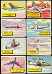 1957 Topps “Planes” (R707-2)- 12 Asst/11 Diff.