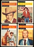 1958 Topps “T.V. Westerns” (R712-4)- 4 Diff.