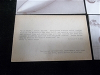 1960’s-70’s International Championship Auto Shows (Grosse Pointe, MI.) Exhibit Cards- 22 Diff.
