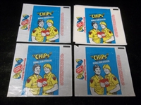 1979 Donruss “CHiPs” Wrappers- 9 Wrappers