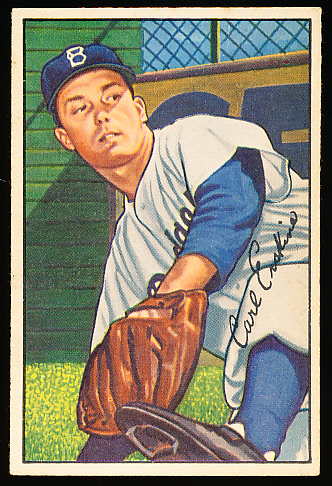 Lot Detail - 1952 Bowman Baseball- #70 Carl Erskine, Brooklyn Dodgers