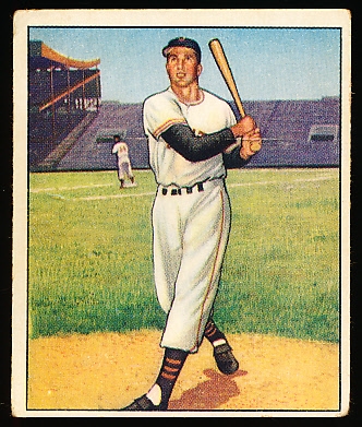 1950 Bowman Bb- #28 Bobby Thomson, New York Giants- Low # 