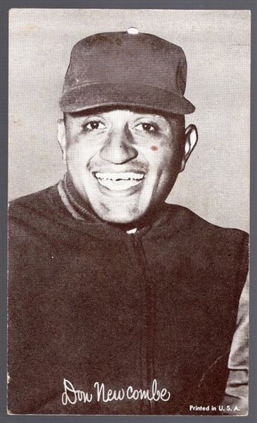 1947-66 Bb Exhibit- Don Newcombe- Plain Jacket Version