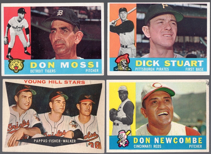 1960 Topps Bb- 4 Diff