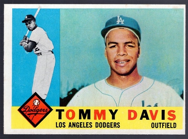 1960 Topps Bb- #509 Tommy Davis RC, Dodgers- Hi# 