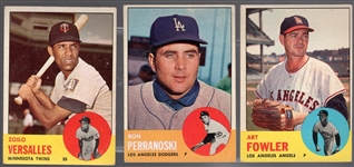 1963 Topps Bb- 10 Diff