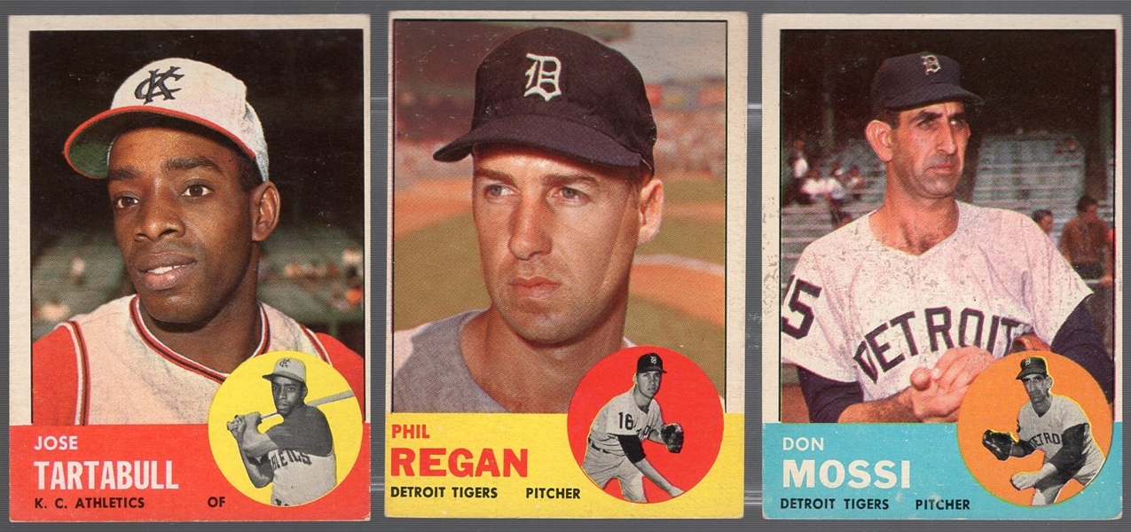 1963 Topps Bb- 13 Diff