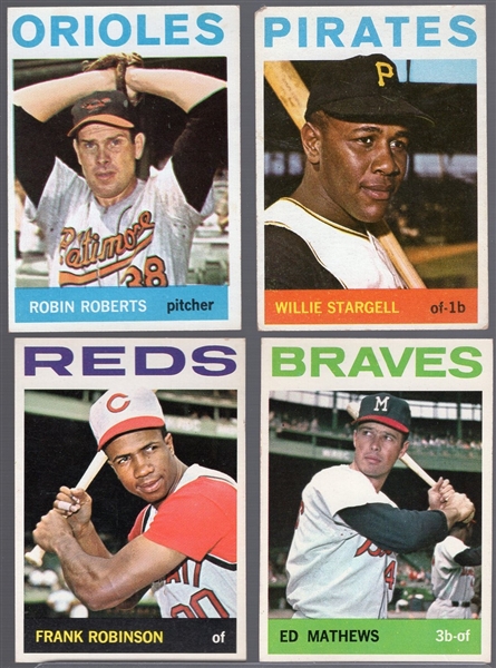 1964 Topps Bb- 4 Diff