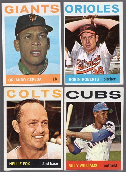 1964 Topps Bb- 4 Diff