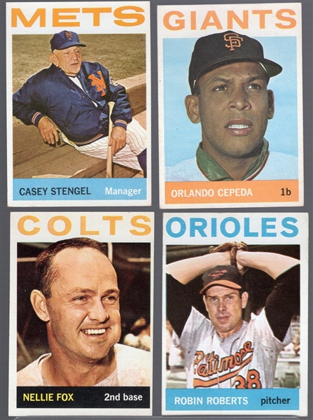 1964 Topps Bb- 4 Diff