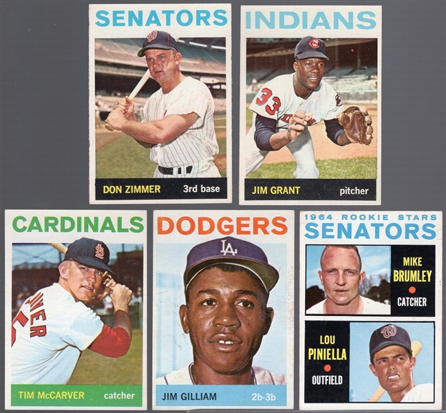 1964 Topps Bb- 5 Diff