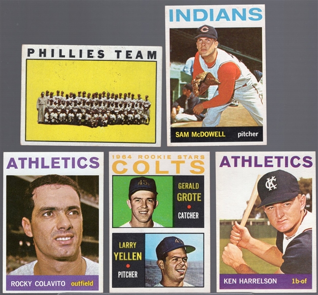 1964 Topps Bb- 5 Diff