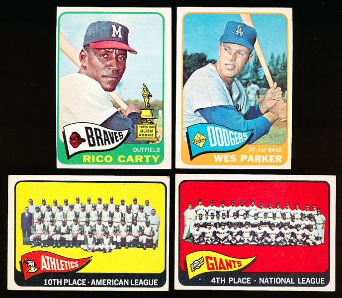 1965 Topps Bb- 4 Diff