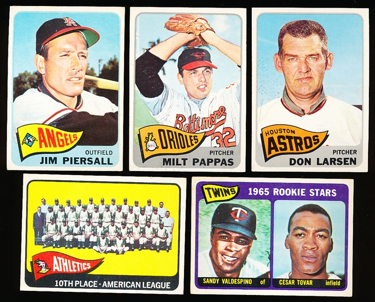 1965 Topps Bb- 5 Diff