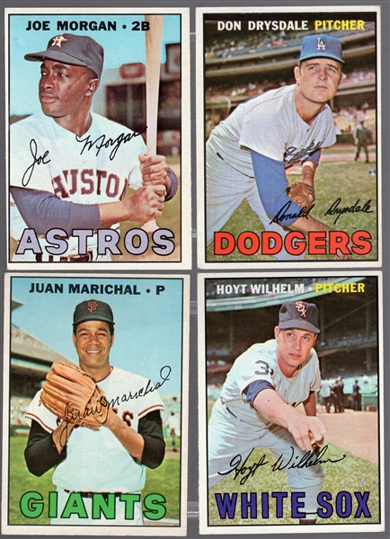 1967 Topps Bb- 4 Diff