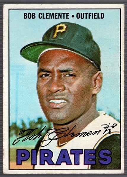 1967 Topps Bb- #400 Roberto Clemente, Pirates