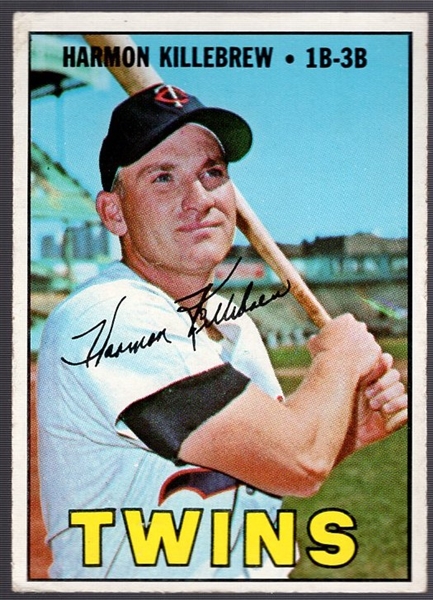 1967 Topps Bb - #460 Harmon Killebrew, Twins