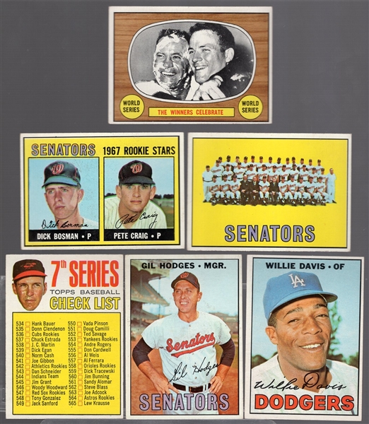 1967 Topps Bb- 6 Diff