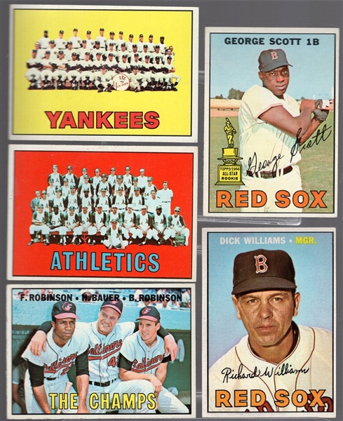 1967 Topps Bb- 5 Diff