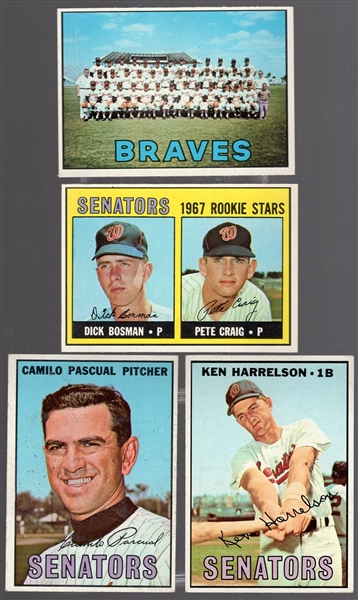 1967 Topps Bb- 20 Diff