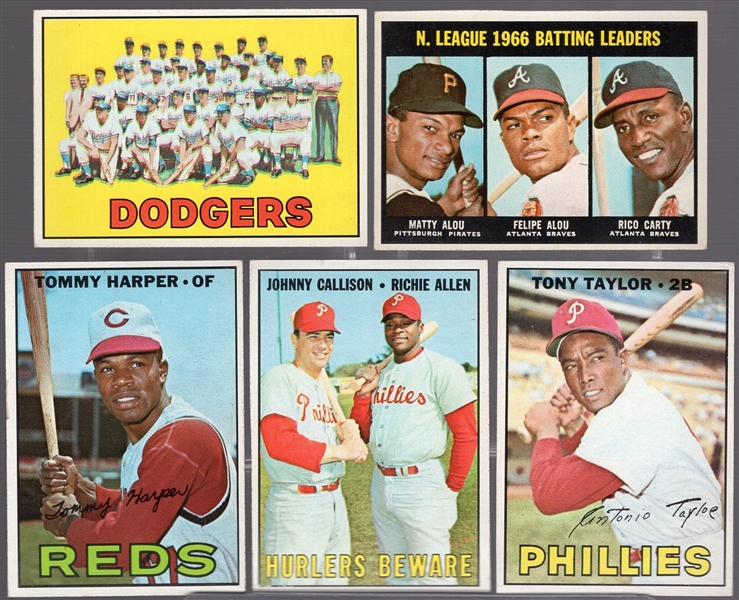 1967 Topps Bb- 5 Diff