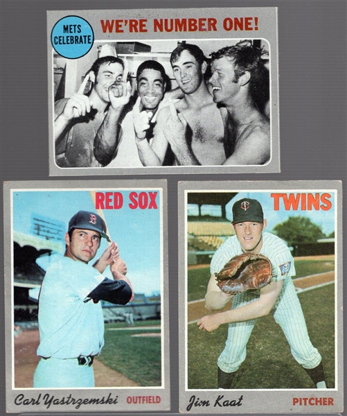 1970 Topps Bb- 3 Diff