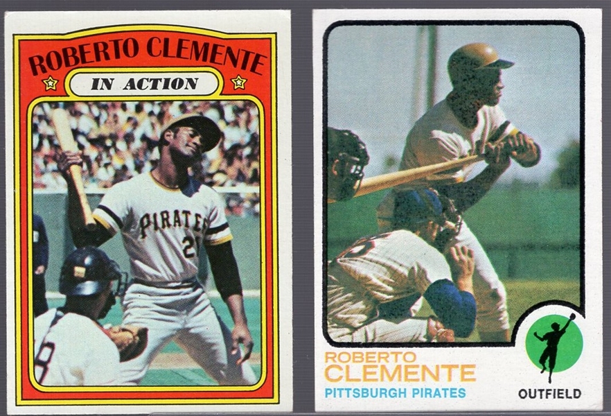 Roberto Clemente- 2 Cards