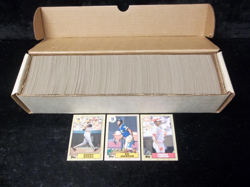 1987 Topps Bsbl.- 1 Complete Set of 792 Cards