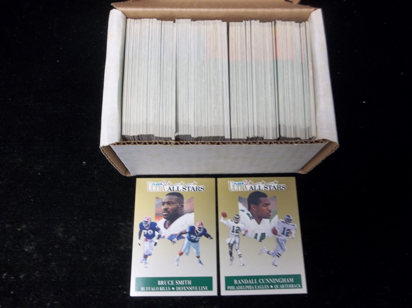 1991 Ultra Ftbl.- 1 Complete Set of 300 Cards