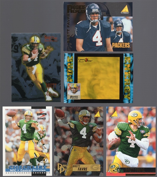 Brett Favre Ftbl.- 50 Diff. Cards