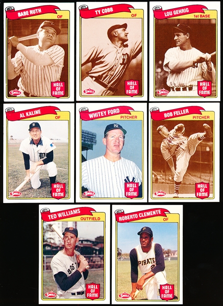 1989 Swell Baseball Complete Set of 135