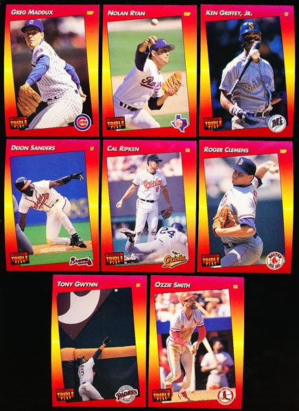 1992 Triple Play Baseball Complete Set of 264