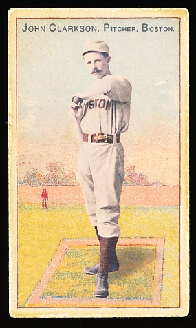 2013 Ars Longa Art Card- “Beginnings: 1880’s”- John Clarkson, Pitcher, Boston